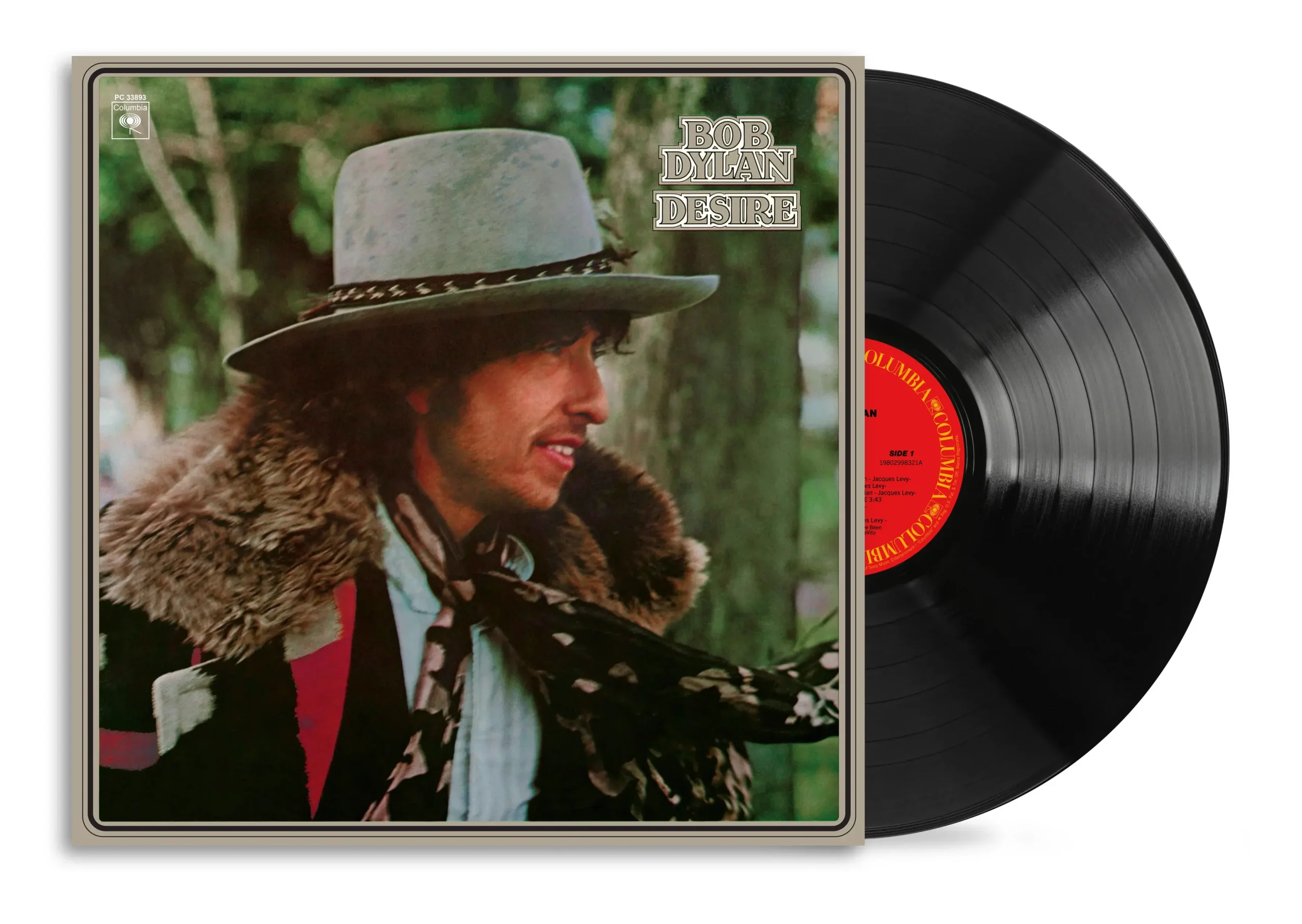 Desire by Bob Dylan Columbia Records LP