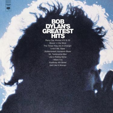 Bob Dylan Greatest Hits 180g vinyl LP classic rock compilation album cover