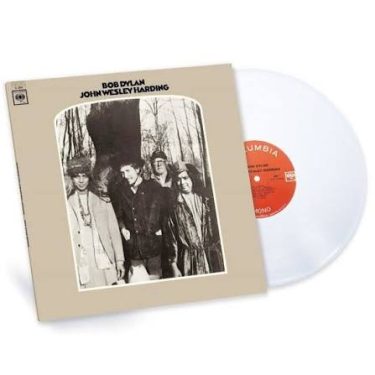 Bob Dylan John Wesley Harding 2021 white vinyl LP by Columbia