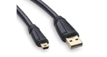 USB (A-Mini B)cable 2 metre by QED