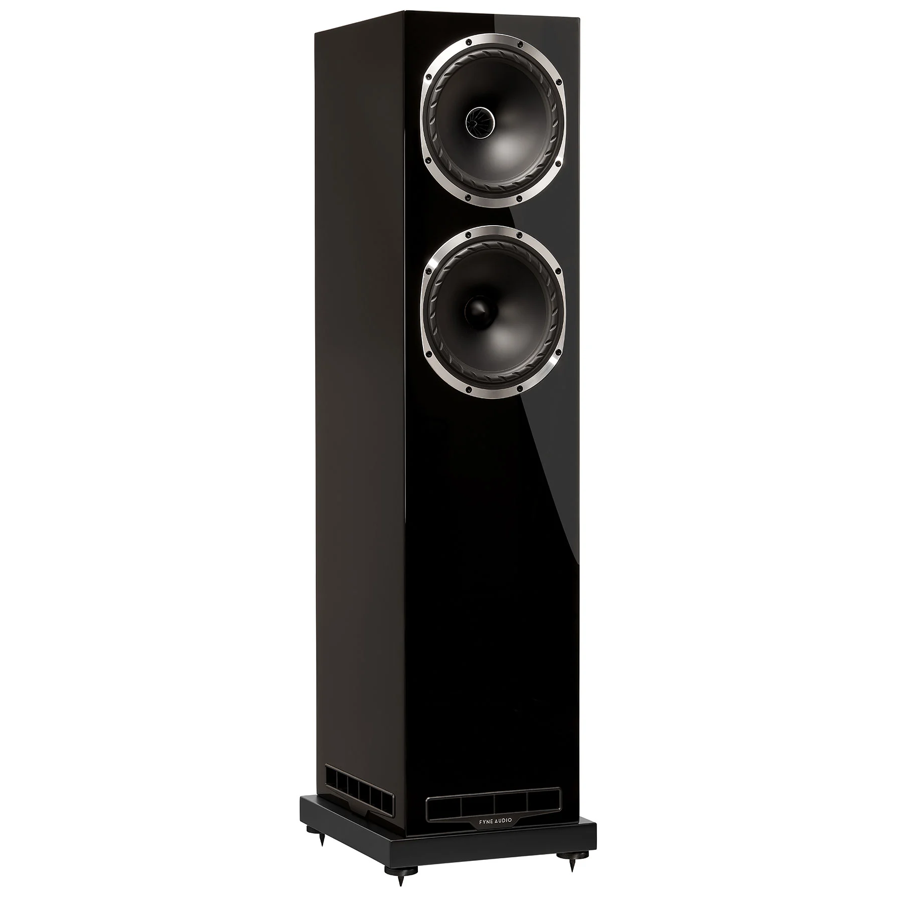 Fyne Audio F502S premium floorstanding speakers with IsoFlare driver
