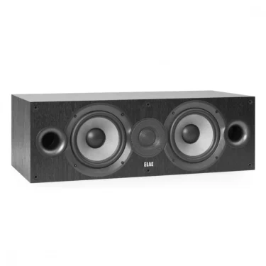 ELAC Debut 2.0 C6.2 DC62 center channel speaker with dual 6.5-inch aramid-fiber woofers