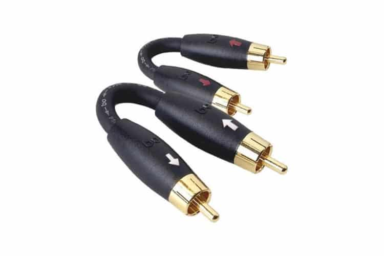 Audioquest PreAmp RCA Jumpers (1 Pair) to Harmonie Audio