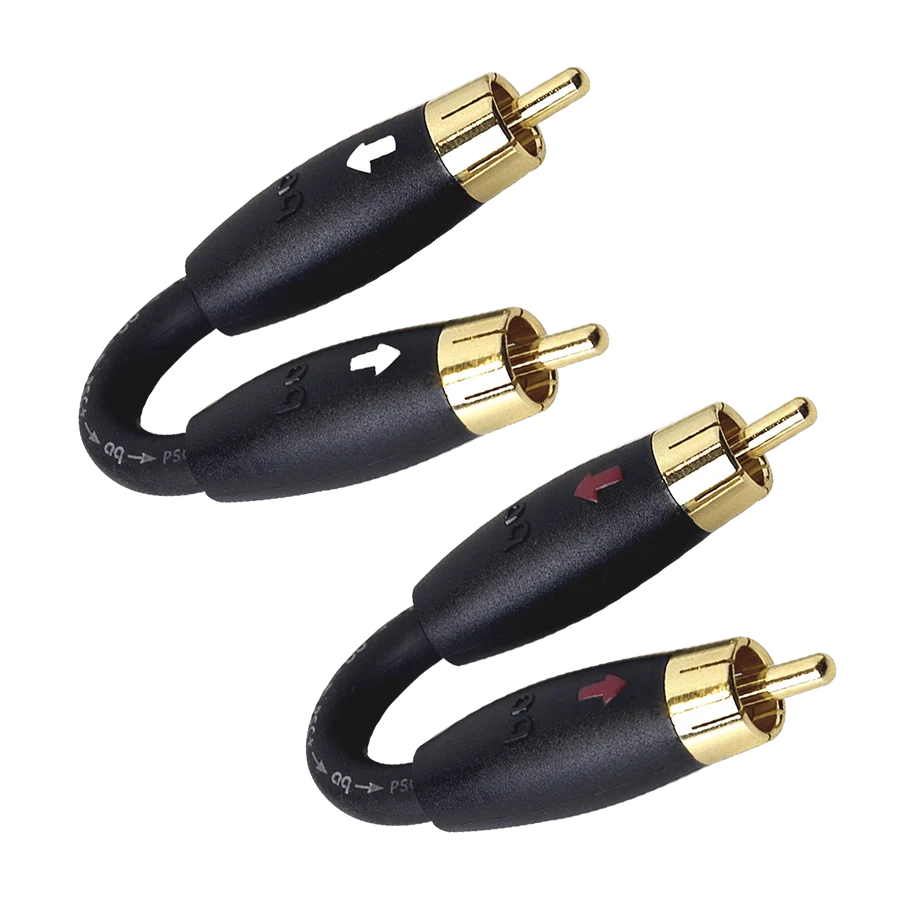 AudioQuest Pre-Amp Jumpers RCA Male to Male Set of 2