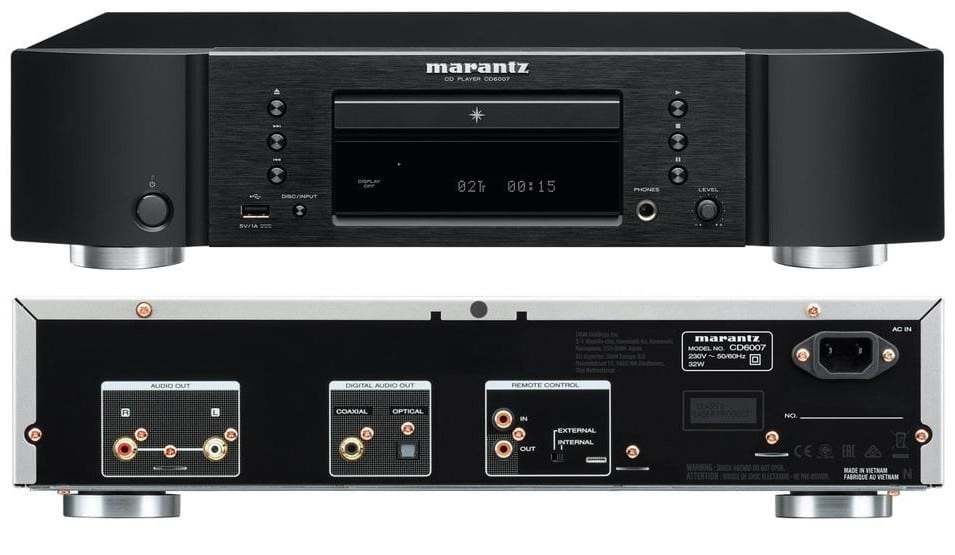 Marantz CD6007 CD Players Finely Tuned CD Player 220V_Sliver - Express  699927001353