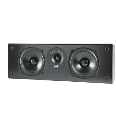 Polk T30 Center Channel Speaker Black