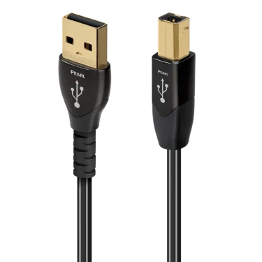 AudioQuest Pearl USB-A to USB-B Cable with LGC Conductors