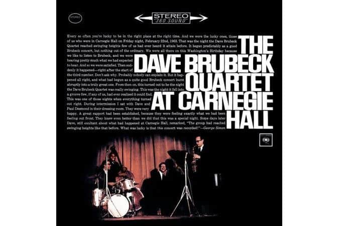 Dave Brubeck Quartet - At Carnegie Hall