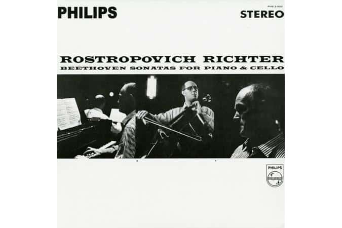 Audio　Sonatas　Beethoven:　Piano　For　and　Cello　Mstislav　Richter　to　Harmonie　and　Rostropovich　Corner)　Welcome　Sviatoslav　(Speakers