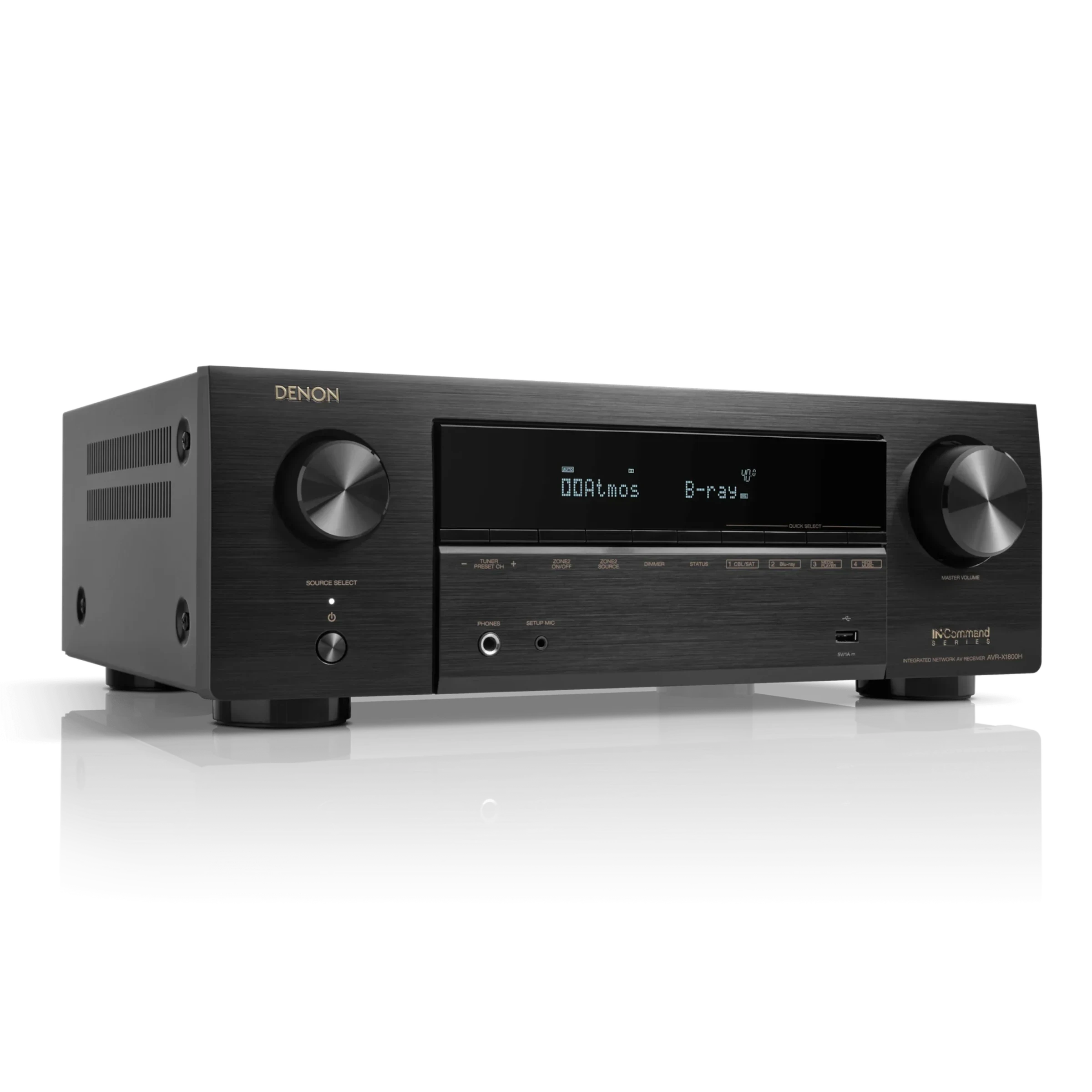 Denon AVR-X1800H 7.2 Channel 8K AV Receiver