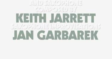 Keith Jarrett and Jan Garbarek - Luminessence (Luminessence Series)