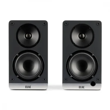 Elac - Debut ConneX DCB41 Powered Bookshelf Speakers (Black)