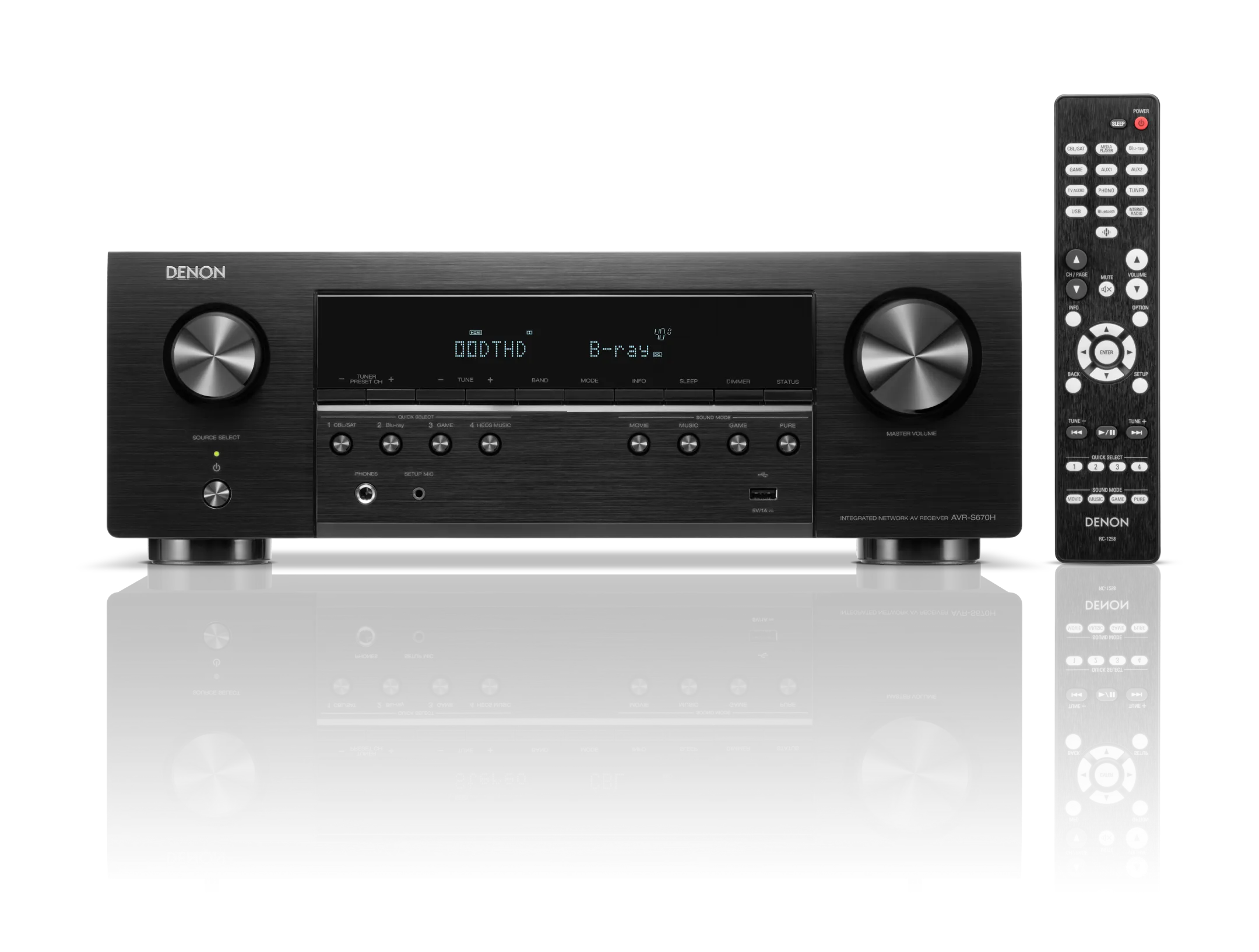 Denon AVR-S670H 8K AV Receiver