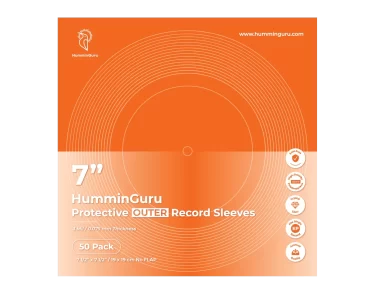 HumminGuru 7" Protective Outer Record Sleeves (HG008-6)