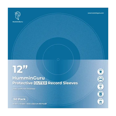 HumminGuru 12" Protective Outer Sleeves (HG08-3-1)(Pack of 50)
