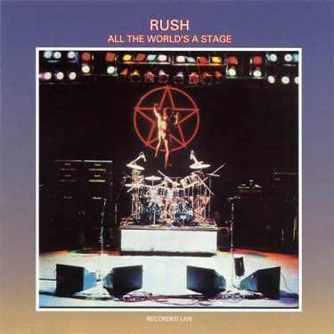 Rush All The World’s A Stage 180g double vinyl live album remastered at Abbey Road Studios