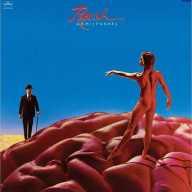 Rush Hemispheres 180 gram Mercury vinyl LP featuring the classic 1978 progressive rock album