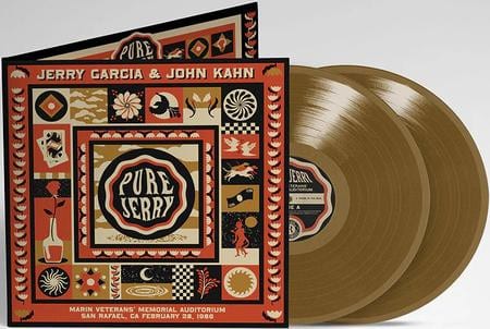 Jerry Garcia & John Kahn - Pure Jerry Marin Veterans Memorial Auditorium, San Rafael, CA - February 28, 1986 (Limited Edition Remastered Gold Vinyl)