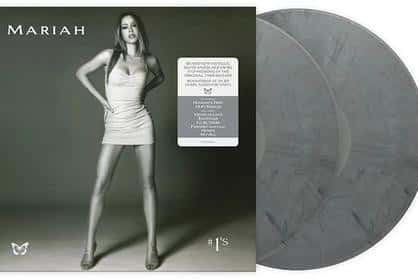 Mariah Carey - #1's (Limited Edition 2LP Metallic Silver Black Swirl Vinyl)