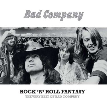Bad Company Rock N Roll Fantasy Best Of 180 gram vinyl LP album cover