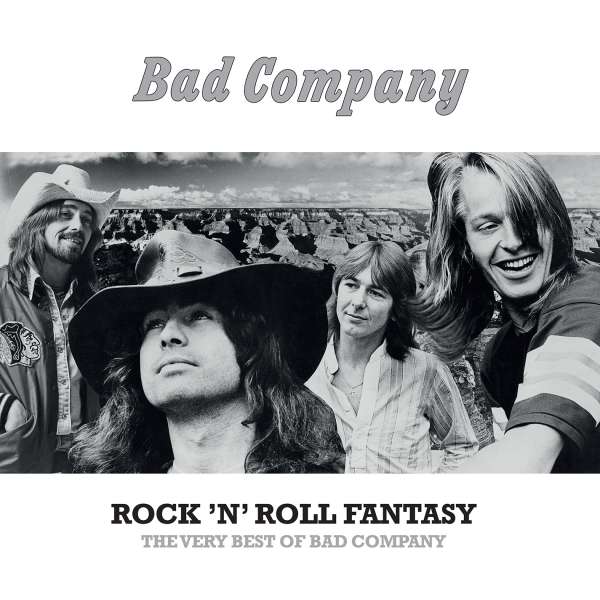 Bad Company Rock N Roll Fantasy Best Of 180 gram vinyl LP album cover