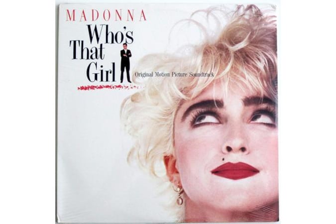 Madonna - Who's That Girl (Original Motion Picture Soundtrack on Clear Vinyl)