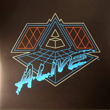 Daft Punk Alive 2007 180g double vinyl LP album