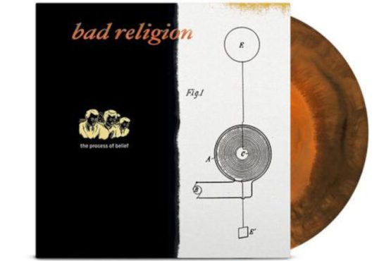 Bad Religion - The Process Of Belief  (20th Anniversary on Orange and Black Galaxy Colored Vinyl)