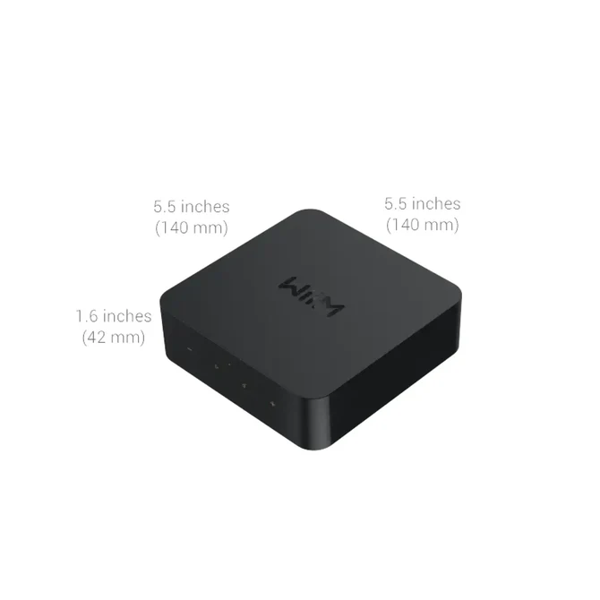 WiiM Pro Music Streamer size-Harmonie Audio