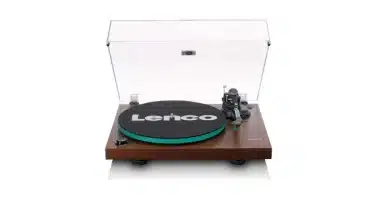 Lenco LBT-225WA – Record player with Bluetooth® Transmission – Dark Brown
