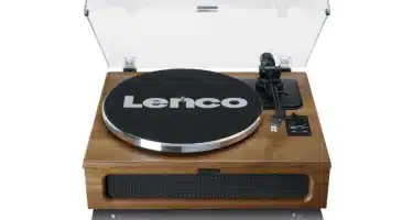 Lenco LS-410WA - Record Player with 4 built-in speakers