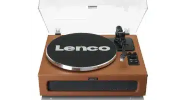 Lenco LS-430BN - Record Player with 4 built-in speakers