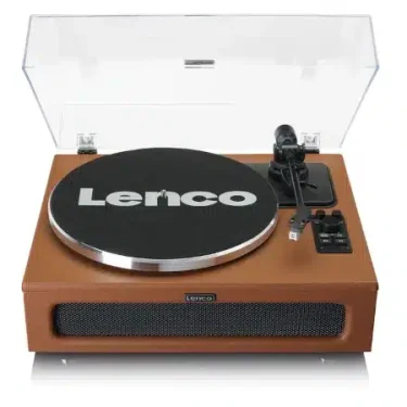 Lenco LS-430BN - Record Player with 4 built-in speakers