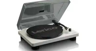 Lenco LS-50GY - Record Player with built-in speakers USB Encoding