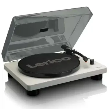 Lenco LS-50GY - Record Player with built-in speakers USB Encoding