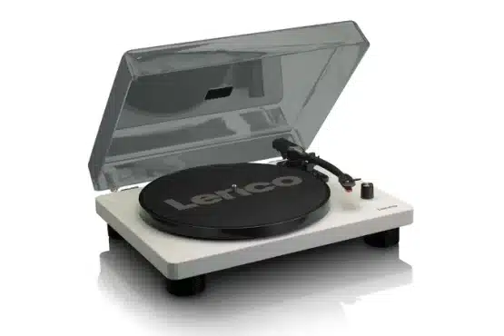 Lenco LS-50GY - Record Player with built-in speakers USB Encoding
