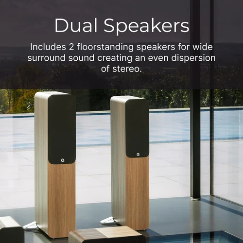 Q Acoustics 5040 Hi-Fi Floorstanding Tower Speaker