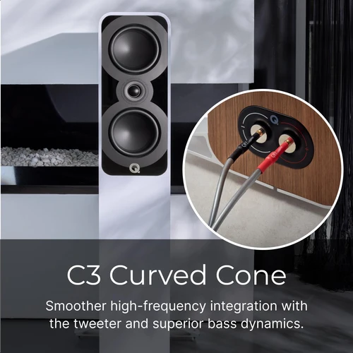 Q Acoustics 5040 Hi-Fi Floorstanding Tower Speaker