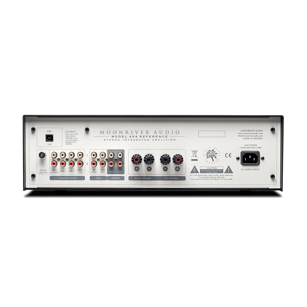 Moonriver Audio 404 Reference 50W integrated amplifier