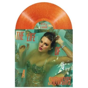 Taylor Swift - The Life Of A Showgirl  (Limited Edition 'Sweat and Vanilla Perfume Portofino Orange Glitter' Colored Vinyl)