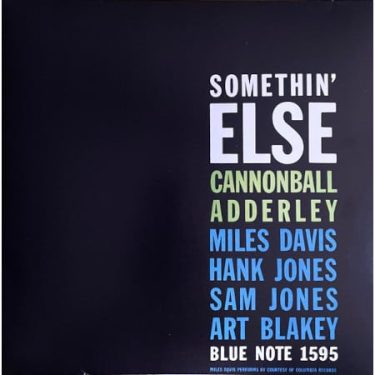 Cannonball Adderley – Somethin' Else (CD)
