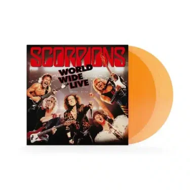 Scorpions - World Wide Live (Transparent Orange Vinyl edition)
