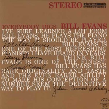 Bill Evans Trio - Everybody Digs Bill Evans (Analogue Productions) (2x45 RPM)