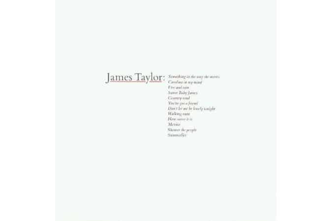 JAMES TAYLOR CD JAMES TAYLOR CD