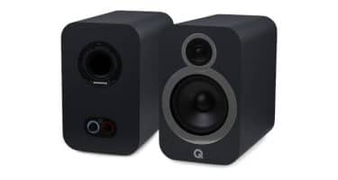 Q Acoustics 3030i Bookshelf Speaker (Pair) (Carbon Black )