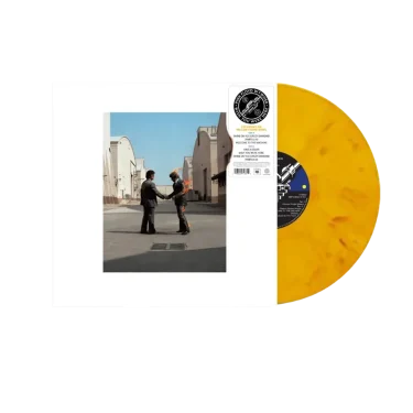 Pink Floyd Wish You Were Here 50th anniversary yellow flame vinyl LP