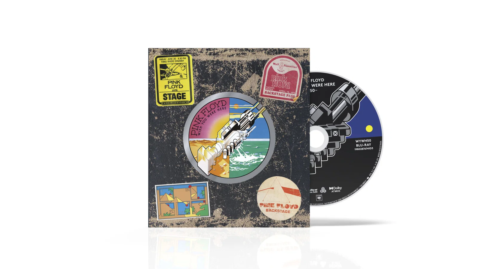 Pink Floyd - Wish You Were Here (BluRay) (Blu-ray with music content) (50th Anniversary Dolby Atmos edition)