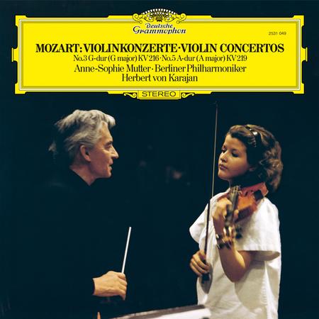 Mutter, von Karajan, Berlin Philharmonic Orchestra - Mozart: Violin Concertos Nos. 3 & 5 (Deutsche Grammophon) (The Original Source Series)