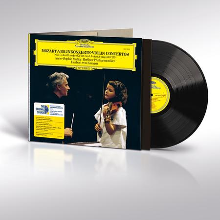 Mutter, von Karajan, Berlin Philharmonic Orchestra - Mozart: Violin Concertos Nos. 3 & 5 (Deutsche Grammophon) (The Original Source Series) - Image 2