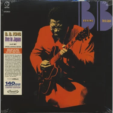 B.B. King Live In Japan Vinyl LP Audiophile Blues Record